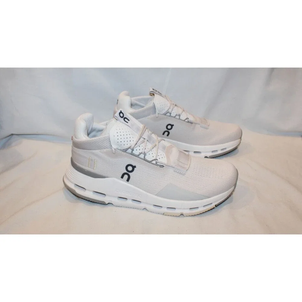 ON CLOUD WOMEN CLOUDNOVA 2 RUNNING ATHLETIC SNEAKERS SAND FOG 6.5 NEW